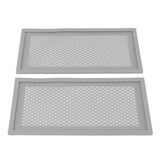 2Pcs Baby Proof Vent Cover Child Proof Safe Soft Silicone for Home Floor Catch Debris Hair Insect Gray In Australia - Darrahopens