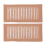 2Pcs Baby Proof Vent Cover Child Proof Safe Soft Silicone for Home Floor Catch Debris Hair Insect Pink In Australia - Darrahopens