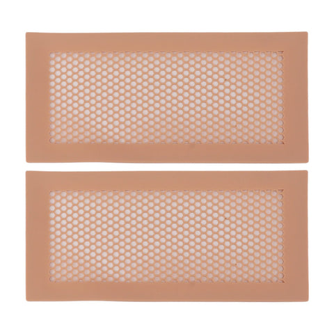 2Pcs Baby Proof Vent Cover Child Proof Safe Soft Silicone for Home Floor Catch Debris Hair Insect Pink In Australia - Darrahopens
