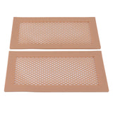 2Pcs Baby Proof Vent Cover Child Proof Safe Soft Silicone for Home Floor Catch Debris Hair Insect Pink In Australia - Darrahopens