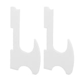 2PCS Lightsaber Stand Wall Mount Holder Acrylic Easy Installation Wand Stand for Wand Cosplay White In Australia - Darrahopens