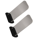 2Pcs Acrylic Boxing Glove Stand Vertical Boxing Glove Display Stand Acrylic Gloves Holder Black