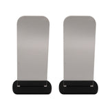 2Pcs Acrylic Boxing Glove Stand Vertical Boxing Glove Display Stand Acrylic Gloves Holder Black
