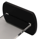 2Pcs Acrylic Boxing Glove Stand Vertical Boxing Glove Display Stand Acrylic Gloves Holder Black
