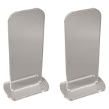 2Pcs Acrylic Boxing Glove Stand Vertical Boxing Glove Display Stand Acrylic Gloves Holder Transparent