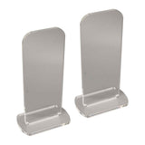 2Pcs Acrylic Boxing Glove Stand Vertical Boxing Glove Display Stand Acrylic Gloves Holder Transparent