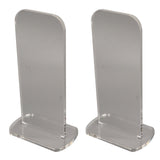 2Pcs Acrylic Boxing Glove Stand Vertical Boxing Glove Display Stand Acrylic Gloves Holder Transparent