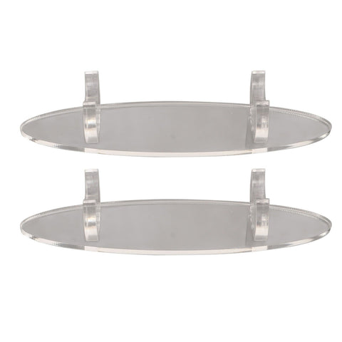 2PCS Pen Holder Display Stand Acrylic Desktop Pen Showcase Rack Organizer for Makeup Brush Paintbrush Home School Office Transparent In Australia - Darrahopens