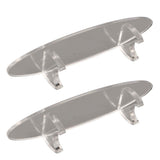 2PCS Pen Holder Display Stand Acrylic Desktop Pen Showcase Rack Organizer for Makeup Brush Paintbrush Home School Office Transparent In Australia - Darrahopens