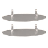 2PCS Pen Holder Display Stand Acrylic Desktop Pen Showcase Rack Organizer for Makeup Brush Paintbrush Home School Office Transparent In Australia - Darrahopens