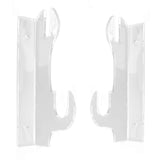 2 Pcs Samurai Knife Holder Wall Mounted Samurai Sword Holder Sword Wall Display Rack Transparent In Australia - Darrahopens
