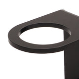 2PCS Baseball Bat Wall Stand Acrylic Wall Mounted Ball Holder Rack Baseball Bat Display Shelf for Home Stadium Office Collection Black