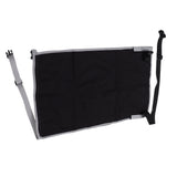 Airplane Seat Extender for Kids Canvas Portable Toddler Travel Bed Airplane Footrest Hammock for Flights Black In Australia - Darrahopens