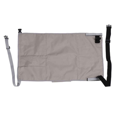 Airplane Seat Extender for Kids Canvas Portable Toddler Travel Bed Airplane Footrest Hammock for Flights Grey In Australia - Darrahopens