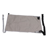 Airplane Seat Extender for Kids Canvas Portable Toddler Travel Bed Airplane Footrest Hammock for Flights Grey In Australia - Darrahopens