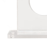 2pcs Baseball Bat Holder for Vertical Display Sturdy Acrylic Bat Hanger Baseball Bat Wall Mount Display Rack