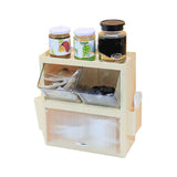 Tea Bag Storage Rack Wall Hanging Space Saving Tea Bag Box for Coffee Capsule Snacks Home Office Cream Yellow In Australia - Darrahopens