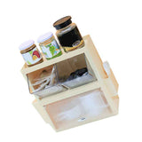 Tea Bag Storage Rack Wall Hanging Space Saving Tea Bag Box for Coffee Capsule Snacks Home Office Cream Yellow In Australia - Darrahopens