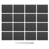 16pcs V Shaped Mini Chalkboard Sign Erasable Reusable for Food Table Numbers Message Boards Party Decorations Event Supplies with Pen In Australia - Darrahopens