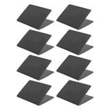 16pcs V Shaped Mini Chalkboard Sign Erasable Reusable for Food Table Numbers Message Boards Party Decorations Event Supplies with Pen