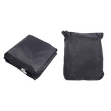 Outdoor Chair Cover Black Oxford Cloth Waterproof Wind Dust UV Proof Furniture Cover with Buckle Adjustable Drawstring In Australia - Darrahopens