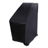 Outdoor Chair Cover Black Oxford Cloth Waterproof Wind Dust UV Proof Furniture Cover with Buckle Adjustable Drawstring In Australia - Darrahopens