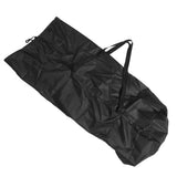Canopy Carrying Storage Bag Waterproof Tent Bag with 2 Handles Bottom Opening UV Resistant Travel Sports Equipment Bag Black 140x34x44cm / 55.1x13.4x17.3in In Australia - Darrahopens