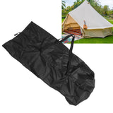 Canopy Carrying Storage Bag Waterproof Tent Bag with 2 Handles Bottom Opening UV Resistant Travel Sports Equipment Bag Black 140x34x44cm / 55.1x13.4x17.3in
