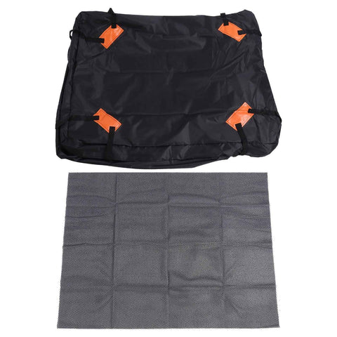 425L Waterproof Car Roof Bag Oxford Cloth Car Rooftop Cargo Carrier Roof Bag with Anti Slip Mat 420D In Australia - Darrahopens