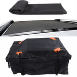 425L Waterproof Car Roof Bag Oxford Cloth Car Rooftop Cargo Carrier Roof Bag with Anti Slip Mat 600D