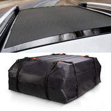Car Rooftop Cargo Carrier Bag 425L Oxford Cloth Waterproof Universal Car Roof Luggage Storage Bag for Outdoor Camping Travel 420D
