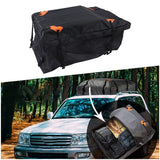 Car Rooftop Cargo Carrier Bag 425L Oxford Cloth Waterproof Universal Car Roof Luggage Storage Bag for Outdoor Camping Travel 420D