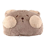 Stuffed Animals Travel Blanket Pillow Set Soft Plush Hugging Pillow Cute Plush Toy with Hand Warmer Design for Travel Home Office Bear In Australia - Darrahopens