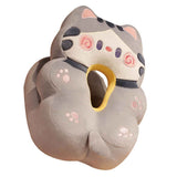 Ice Silk V Shaped Nap Pillow Napping Artifact Cute Animal Sleeping Pillow Cushion for Office Students Grey Cat In Australia - Darrahopens