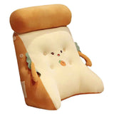 Backrest Pillow Washable Removable Cover Soft Cartoon Animal Back Support Cushion for Office Chair Bedside Carrot In Australia - Darrahopens