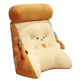 Backrest Pillow Washable Removable Cover Soft Cartoon Animal Back Support Cushion for Office Chair Bedside Carrot In Australia - Darrahopens