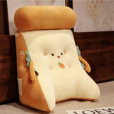 Backrest Pillow Washable Removable Cover Soft Cartoon Animal Back Support Cushion for Office Chair Bedside Carrot In Australia - Darrahopens