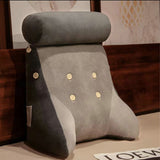 Backrest Pillow Washable Removable Cover Soft Cartoon Animal Back Support Cushion for Office Chair Bedside Dog