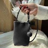 Cell Phone Shoulder Bag PU Leather Cute Mini Wallet Over Shoulder Strap Messenger Bag for Women Black In Australia - Darrahopens