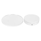 Rotating Display Stand 2 in 1 Automatic 360 Degree Electric Turntable with Remote Control for Photography Product Jewelry White In Australia - Darrahopens