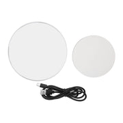 Rotating Display Stand Plastic Glass 360 Degree Electric Motorized Turntable with USB Cable for Photography Products Shows Jewelry Watch Cake White In Australia - Darrahopens