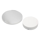 Rotating Display Stand Plastic Glass 360 Degree Electric Motorized Turntable with USB Cable for Photography Products Shows Jewelry Watch Cake White In Australia - Darrahopens
