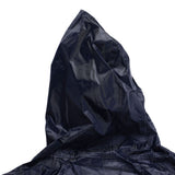 Split Jacket Pants Suit Breathable Waterproof Raincoat Set Double Layer Raincoat Set for Men Women Oxford Navy Blue XL