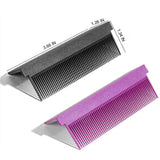 Flat Iron Comb Straightening Comb Attachment Plastic DIY Comb Accessory for Women Salon Hair Style Home Black In Australia - Darrahopens