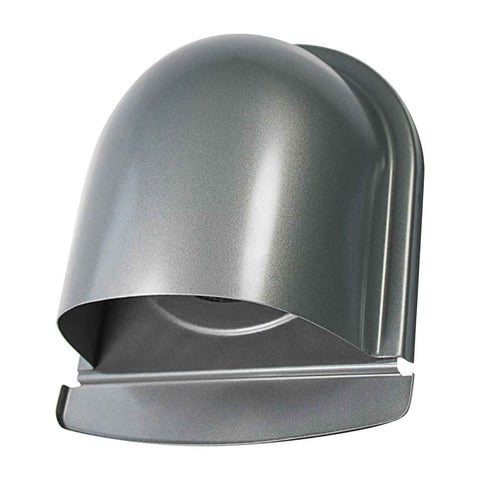 304 Stainless Steel Exhaust Hood Weatherproof Round Ventilation Grill Range Hood Exhaust Pipe Cover 100mm U Shaped