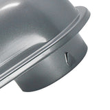 304 Stainless Steel Exhaust Hood Weatherproof Round Ventilation Grill Range Hood Exhaust Pipe Cover 100mm U Shaped