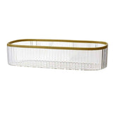 Plastic Wall Mount Organizer Punch Free Transparent White Adhesive Clear Organizer for Bathroom Kitchen Living Room In Australia - Darrahopens