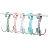 8 Pcs 4 Claws Closet Hangers 360 Degree Rotatable Closet Hanger Hook Thickened Strong Load Bearing Random Color In Australia - Darrahopens