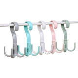 8 Pcs 4 Claws Closet Hangers 360 Degree Rotatable Closet Hanger Hook Thickened Strong Load Bearing Random Color In Australia - Darrahopens