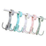 8 Pcs 4 Claws Closet Hangers 360 Degree Rotatable Closet Hanger Hook Thickened Strong Load Bearing Random Color In Australia - Darrahopens